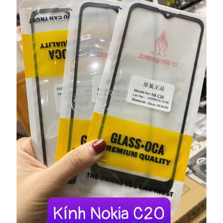 Kính Ép Liền Keo Nokia C20