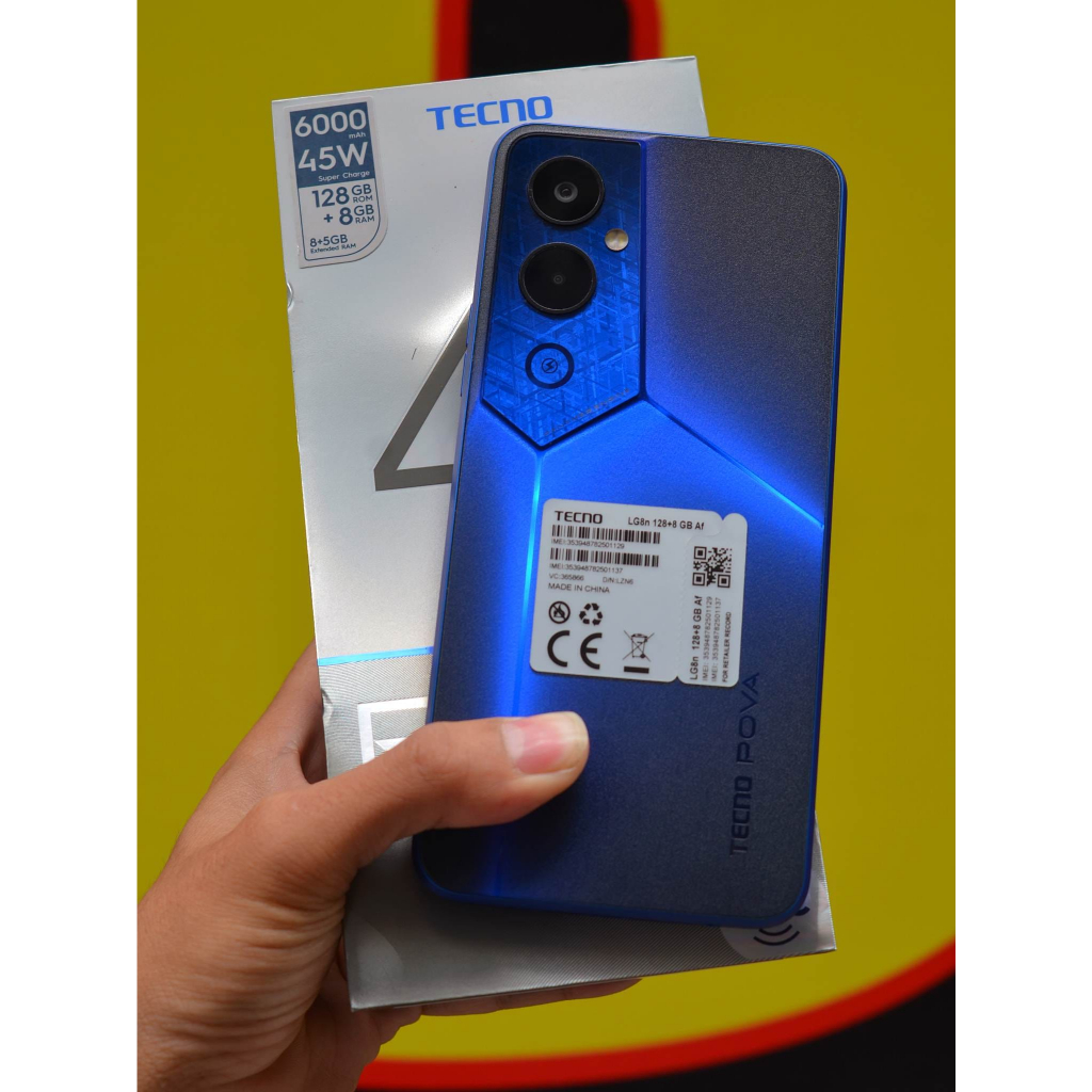 Điện thoại Gaming Tecno Pova 4 Pro (8G/256Gb) hàng chính hãng bh 12 tháng - Điện thoại Minh Vương