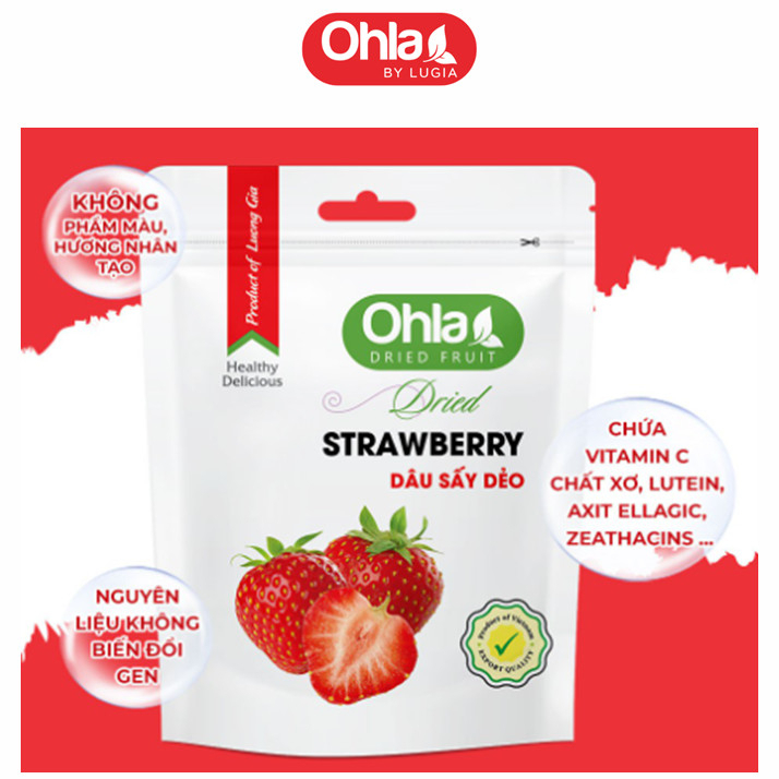 Dâu tây sấy dẻo Ohla 100g