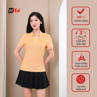 Áo thun polo nữ thời trang HIFA Chất Cotton Cao Cấp Cổ Bẻ Cộc Tay Mềm Mại Thoáng Mát: POLO03