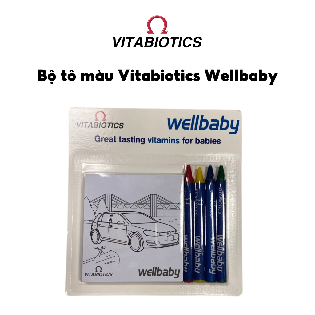 Bộ Tô Màu VITABIOTICS Wellbaby