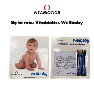 Bộ tô màu vitabiotics wellbaby