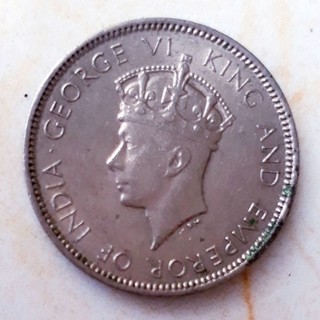 Đồng xu 10 cent hồng kông năm 1937