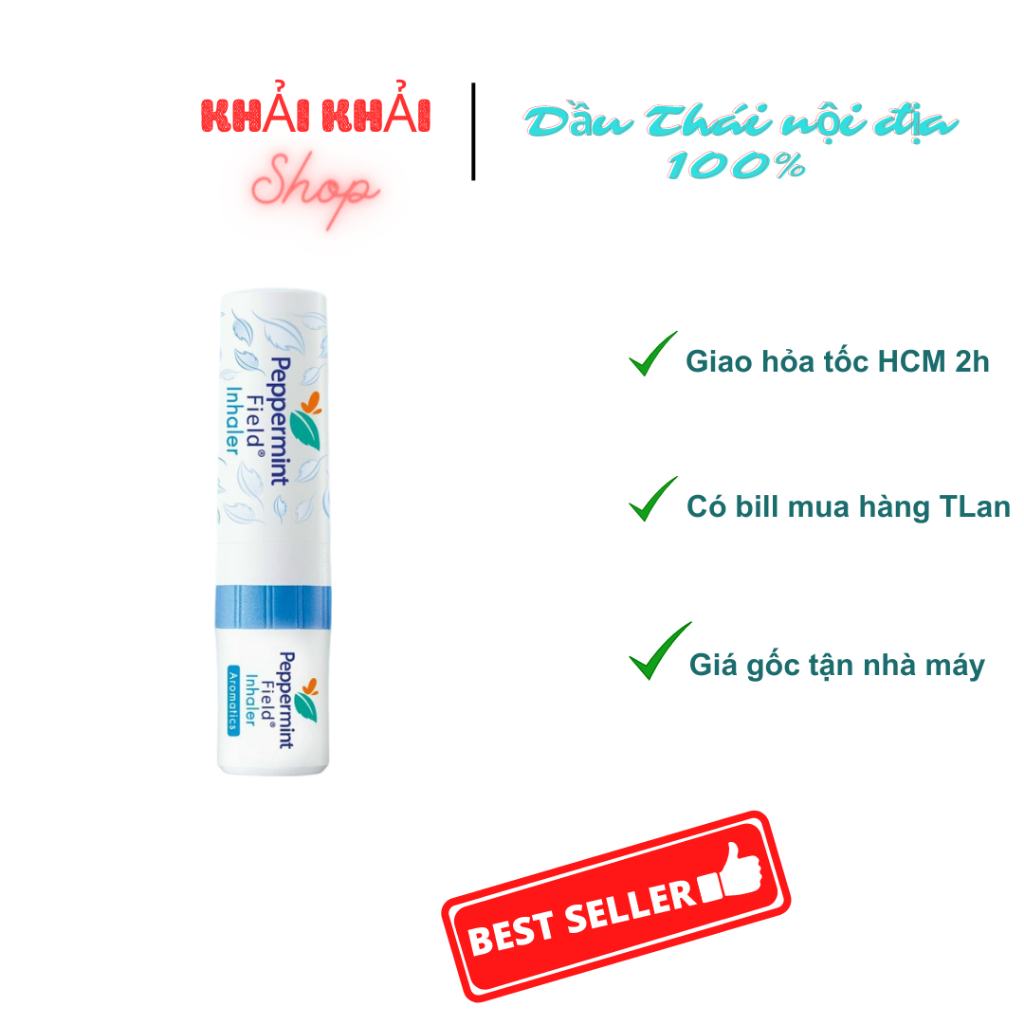 Ống hít BẠC HÀ - Inhaler Peppermint (pcs 1)