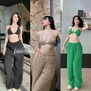 Bikini Đồ Bơi Set 3 Món Xốp Chấm Bi 2023 – Bộ Đồ Bơi Xinh