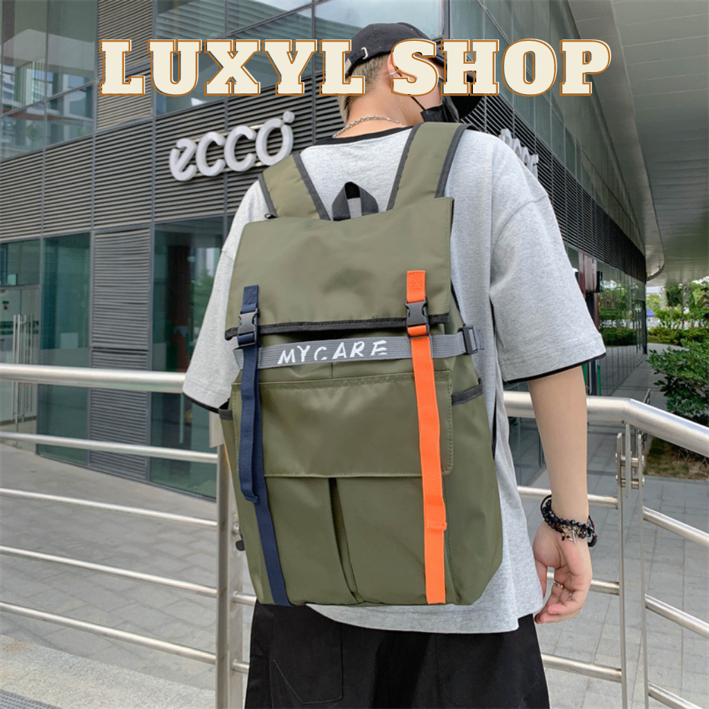 Balo Nam Đi Học Thời Trang Hàn Quốc, Balo Nam Laptop Du Lịch Ngoài Trời Và Thể Thao LUXYL BL043