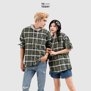 Áo khoác dạ unisex chilly - totoday - áo khoác vải flannel caro - u1aks04301