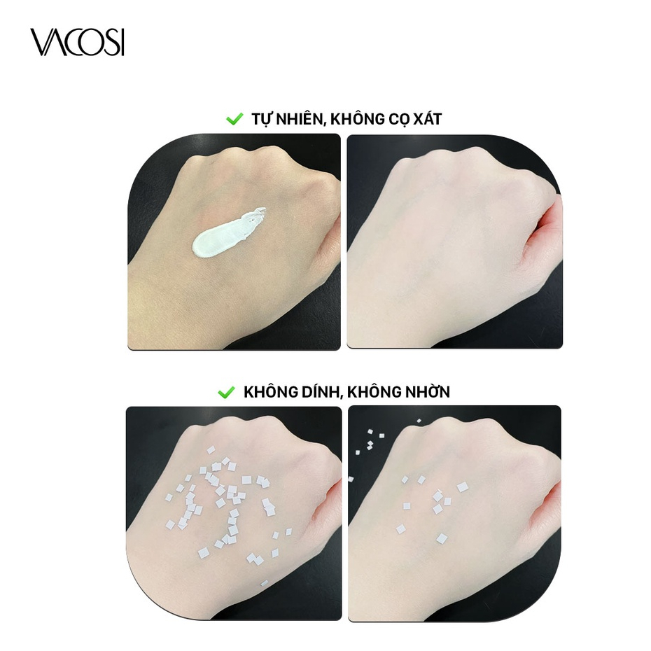 Kem Chống Nắng và Lót Trang Điểm VACOSI BB BASE SUN PROTECT SPF50 PA+++