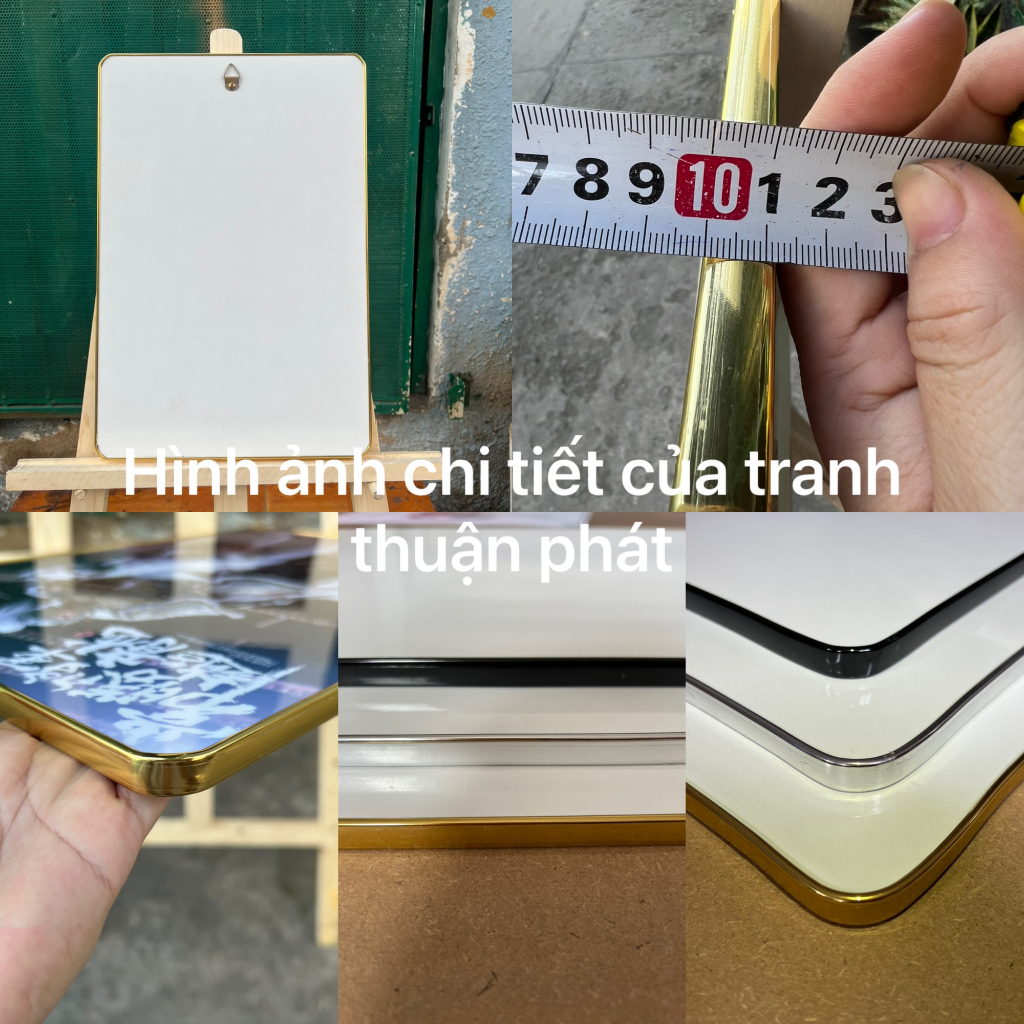 Tranh treo tường Lá Bồ Đề  thuận phát - Tranh trang trí tráng gương 11110423