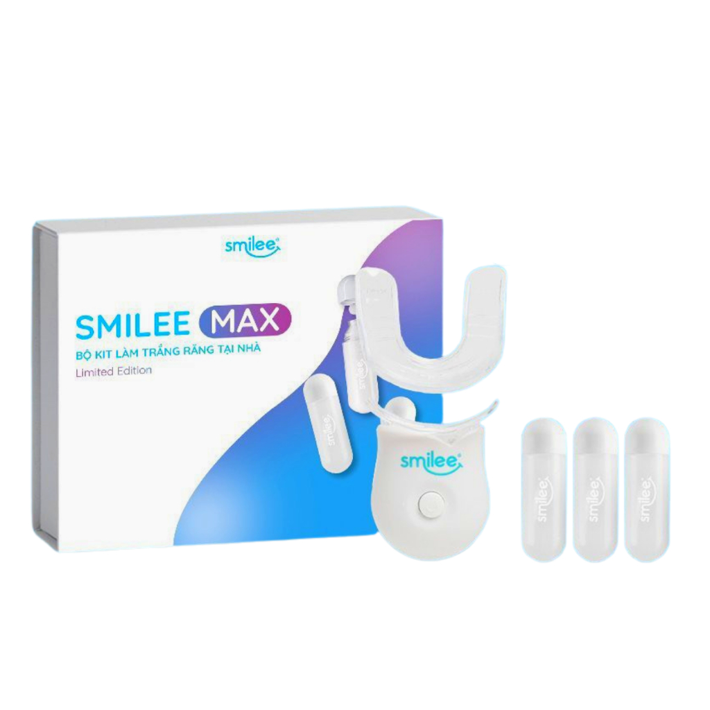 Trắng răng tại nhà Smilee Max, trắng từ 3 đến 6 tone sau 1 liệu trình, ngăn ngừa sâu răng, viêm nướu. Hàng chính hãng | BigBuy360 - bigbuy360.vn