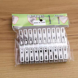 Set 20 Kẹp Phơi Đồ iNox 304 Bền Chắc