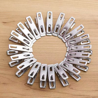 Set 20 Kẹp Phơi Đồ iNox 304 Bền Chắc