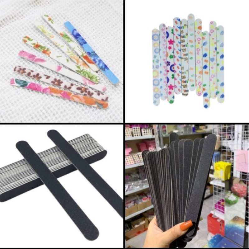 🔥Set 10 Dũa Móng Tay, Giấy Nhám mịn