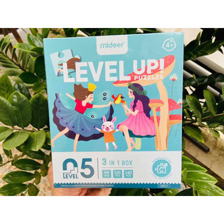 Đồ chơi ghép hình level up - cấp độ 5 - cho bé 4+ chính hãng Mideer