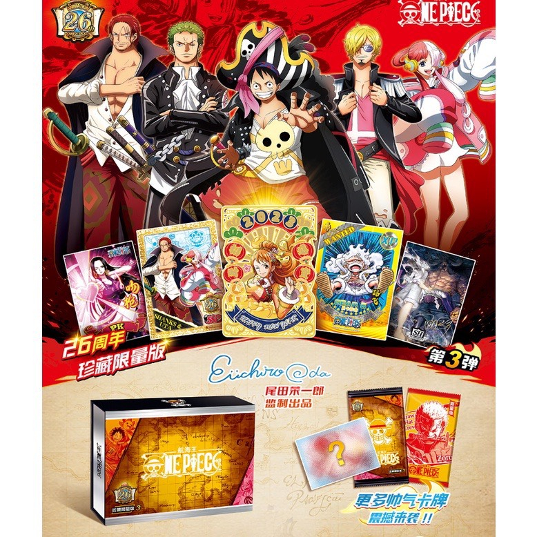 Hộp thẻ nhân phẩm One Piece fullbox các ver hàng có sẵn