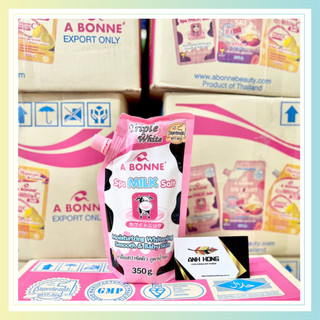 Combo 3 Bịch - Muối Tắm Sữa Bò Tẩy Tế Bào Chết A Bonne Spa Milk Salt