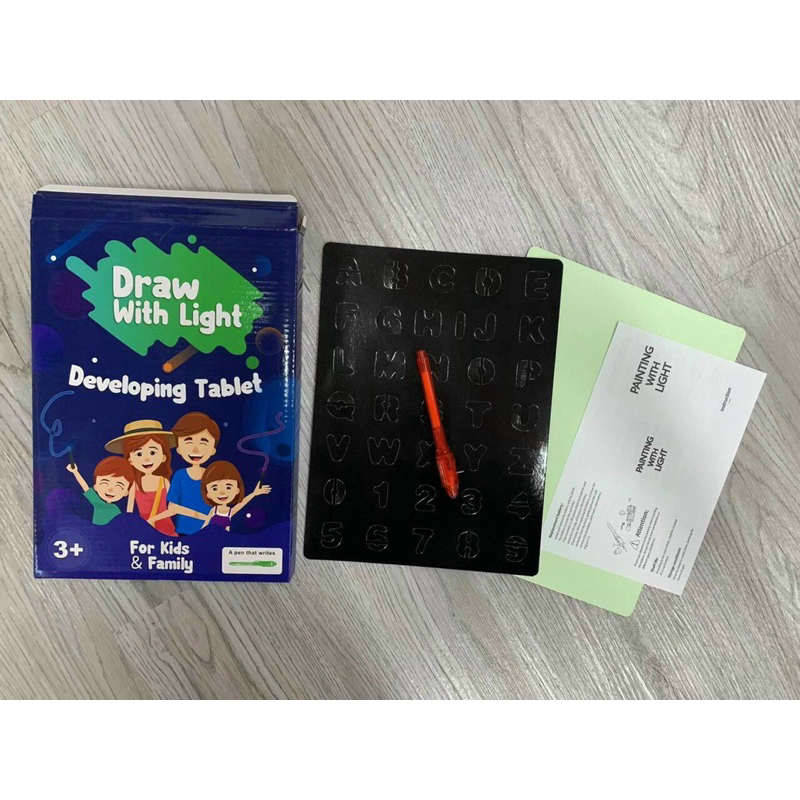 Bảng vẽ phát sáng 3D, bảng vẽ ma thuật phát sáng siêu độc lạ