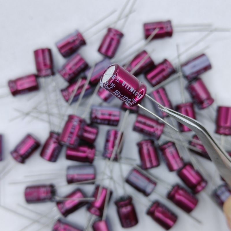 Tụ 16v 100uF Elna silmic II