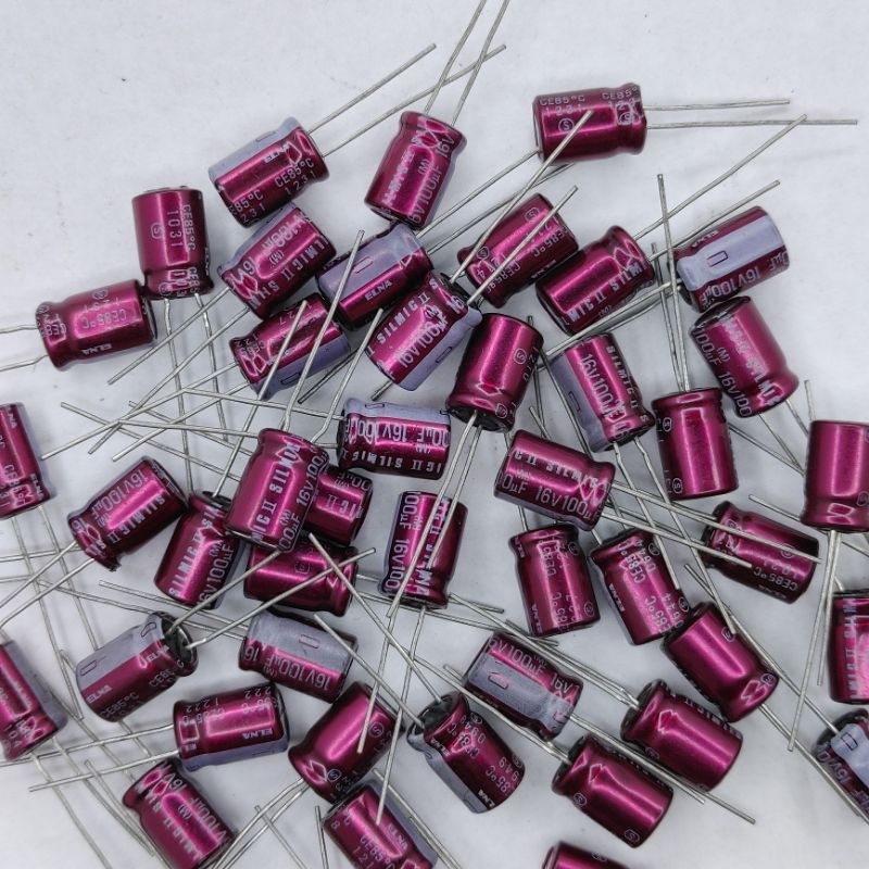 Tụ 16v 100uF Elna silmic II