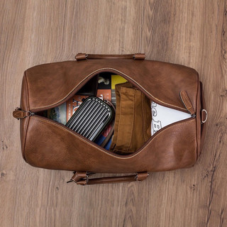 túi du lịch  trống da cở lớn