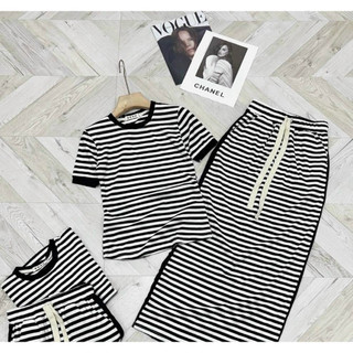 Set váy kẻ 2 chi tiết