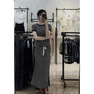 Set váy kẻ 2 chi tiết