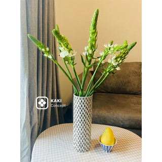 Lọ hoa đẹp - Bình hoa dáng trụ cắm hoa siêu dễ