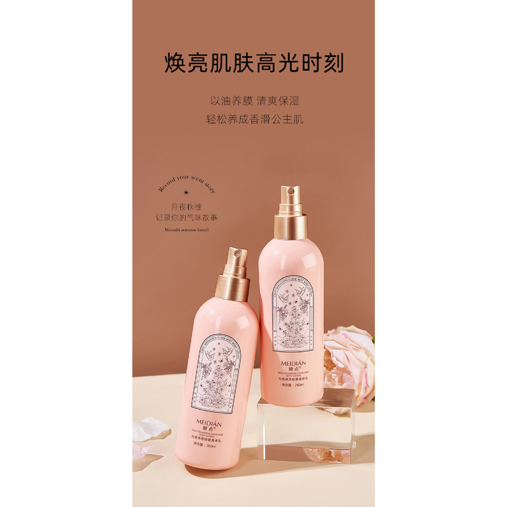 Xịt Body Dưỡng Thể MEIDIAN 260ML STR001