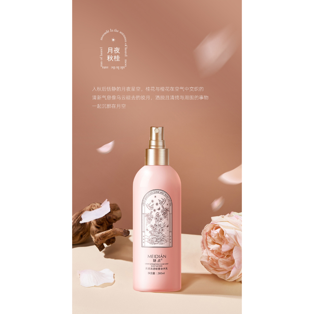 Xịt Body Dưỡng Thể MEIDIAN 260ML STR001