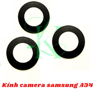 Kính camera Samsung A34 có sẵn keo dán