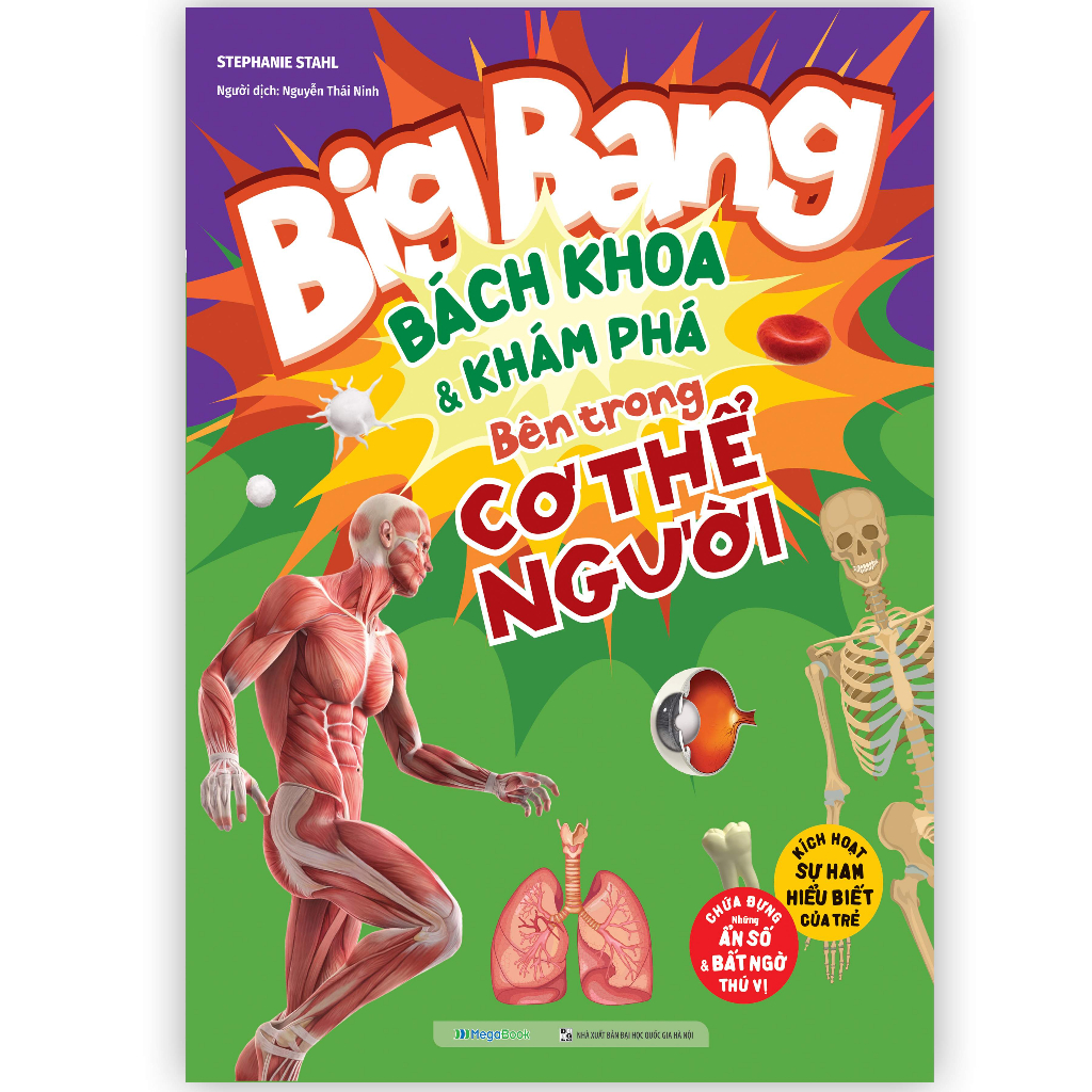 Sách Big Bang - Bách khoa và khám phá bên trong cơ thể người