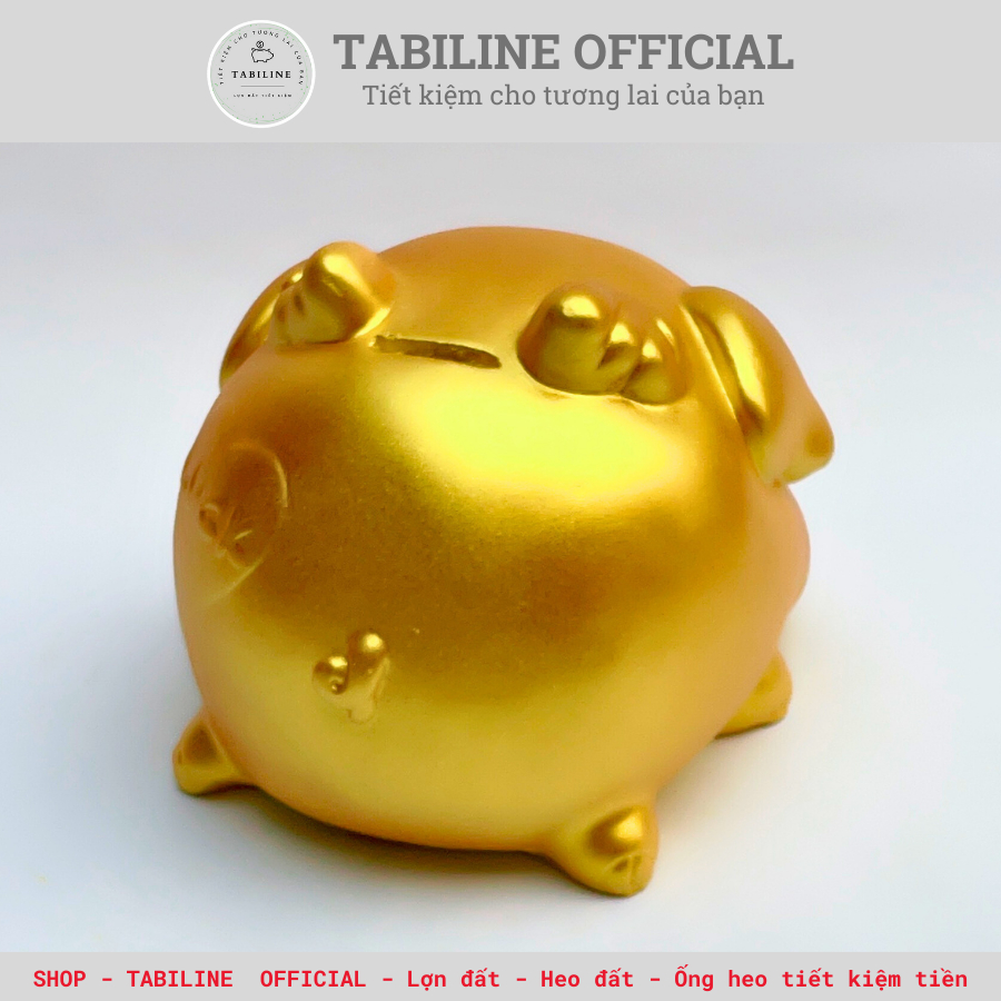Lợn đất heo đất ống heo tiết kiệm tiền TABILINE Cánh tiên thiền thân 2 LD20