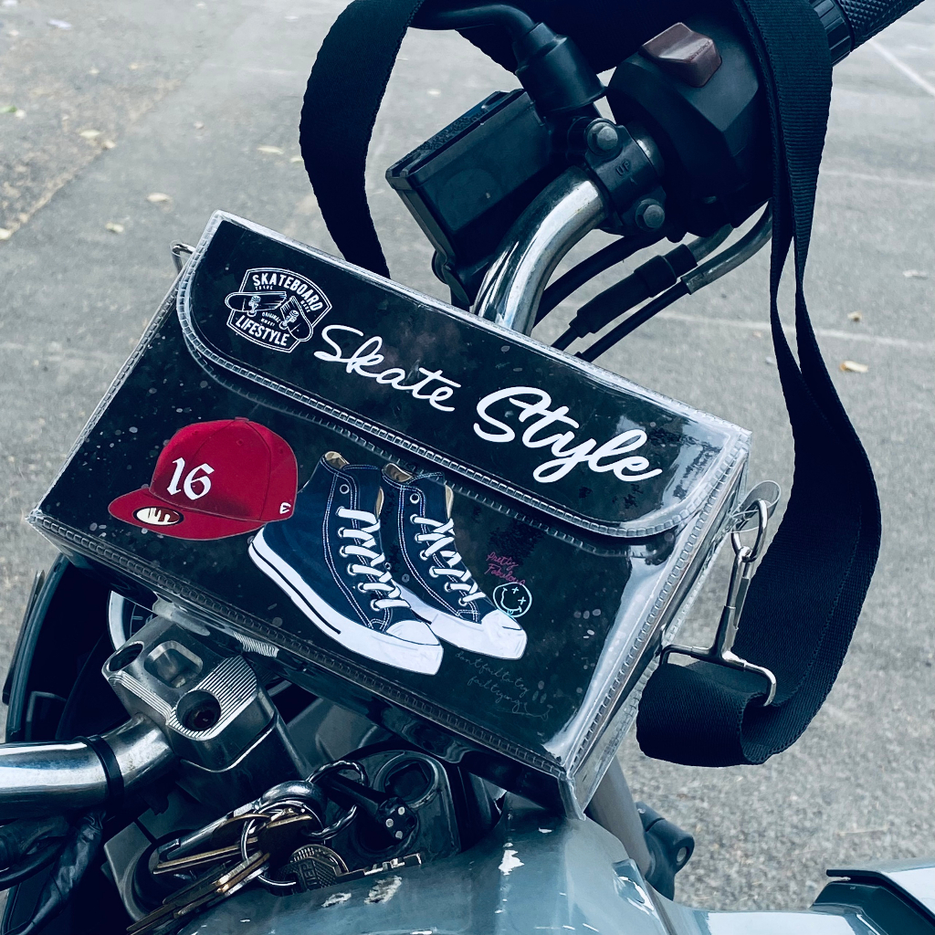 #tuicustom Túi custom Skate Board, túi đeo chéo nam nữ