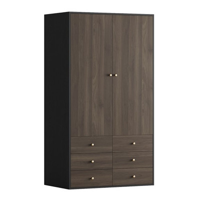 ROBECCA, Tủ quần áo , tủ lưu trữ WAR_083, 100x59x180cm, tủ đựng quần áo Scandi Home