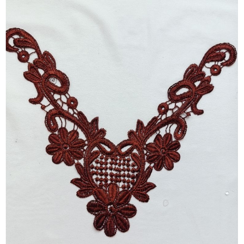 Cổ cotton thân trước