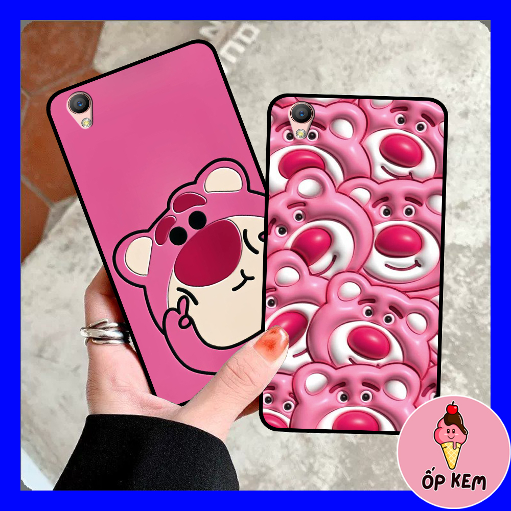 Ốp Lưng Oppo A37/ Neo 9/ F1 Plus In Hình Gấu Dâu Lotso Cực Trend