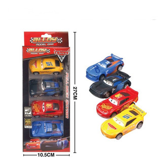 Set 4 chiếc ô tô sắt Mcqueen siêu rẻ, siêu bền, chạy bánh đà