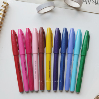 Bút PENTEL Brush Sign Pen - Bút luyện viết Calligraphy - A Little Sweet