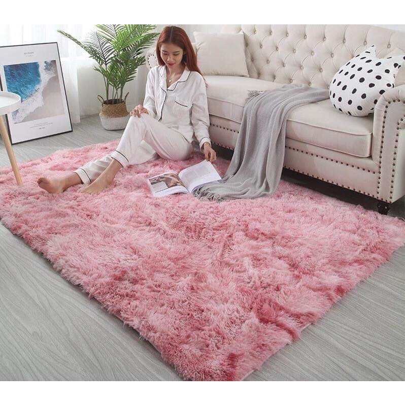 Thảm Trải Sàn Cao Cấp - Thảm Lông Loang - Thảm Trang Trí Chụp Ảnh