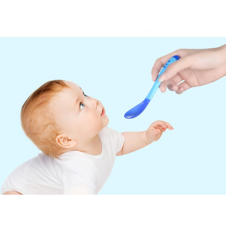 Muỗng báo nóng Cho Bé Ăn Dặm