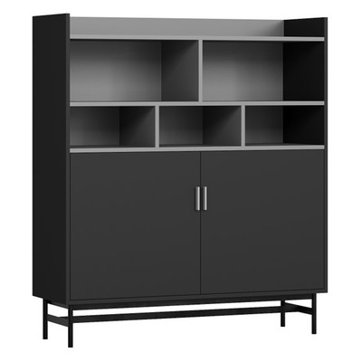 JAM, Tủ trang trí, lưu trữ STO_143, 120x40x138cm, tủ gỗ Scandi Home