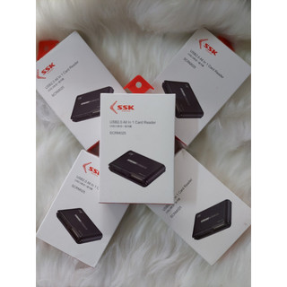 (Hỏa Tốc HCM)-Đầu đọc thẻ đa năng SSK ,Đầu đọc thẻ CF-SD-micro SD-MMC-M2-MS-XD(Hộp giấy)