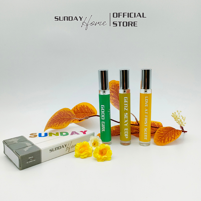 Nước hoa nữ thơm lâu chính hãng Sunday Home - 10ml