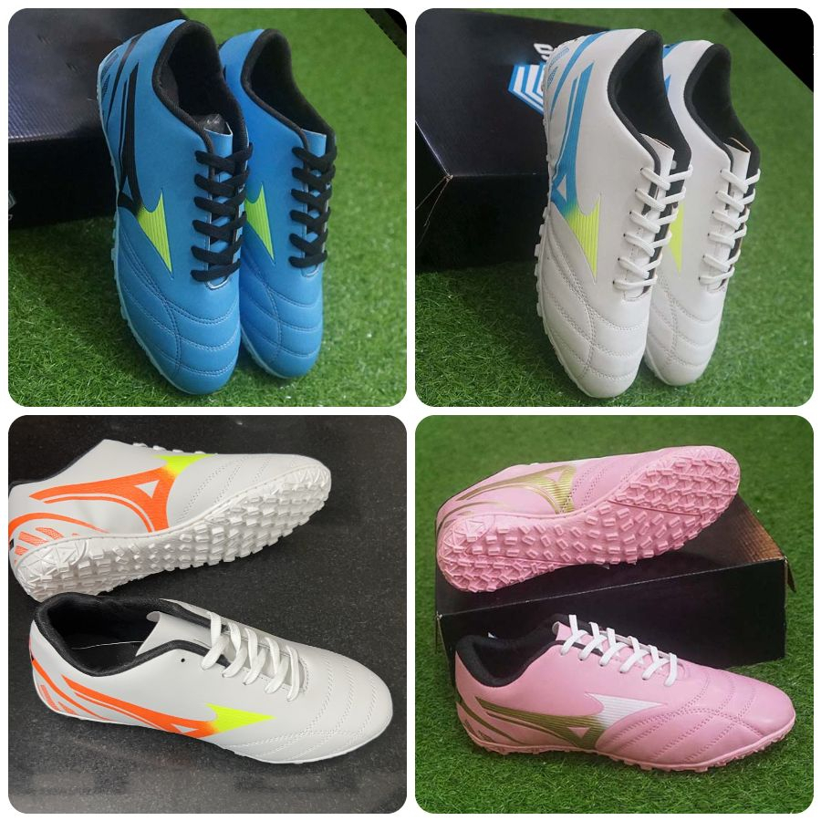 Giày đá bóng sân cỏ nhân tạo Mizuno X2_may đế_ phiếu bảo hành Size 37-44