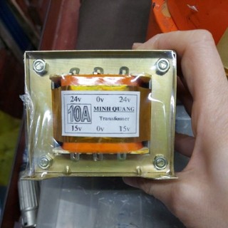 Biến Áp 10A Đối Xứng 24V -15V