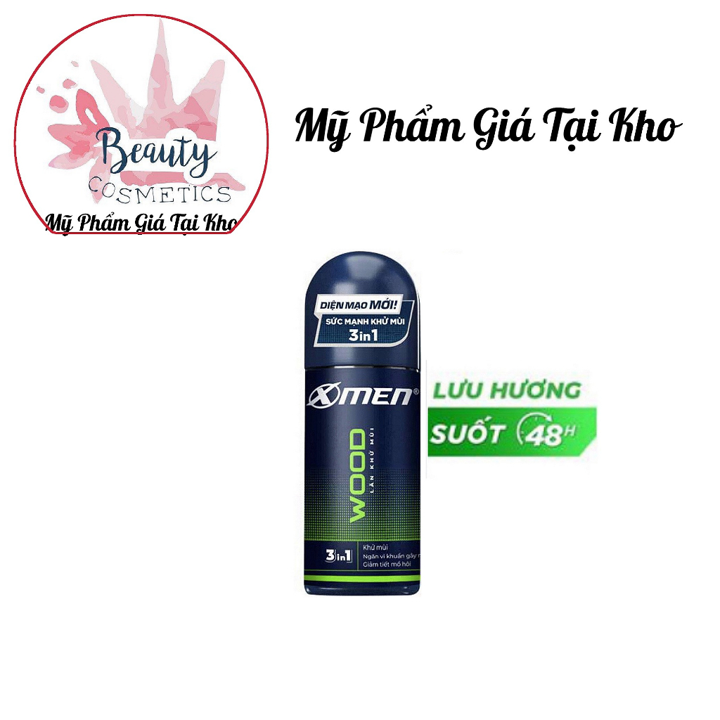 Lăn khử mùi cơ thể nam XMen Wood Sport 50ml