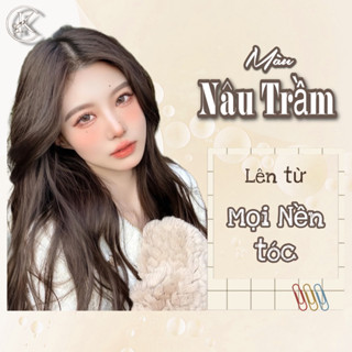 Thuốc Nhuộm Tóc Màu Nâu Trầm - Lên từ mọi nền tóc 100G - Khanh.color