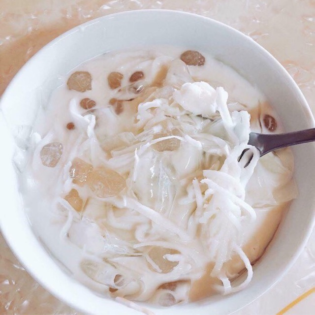 Set Chè Dừa Dầm Hải Phòng - Set Nguyên Liệu Nấu Chè Dừa Dầm Hải Phòng 15 20 Chén