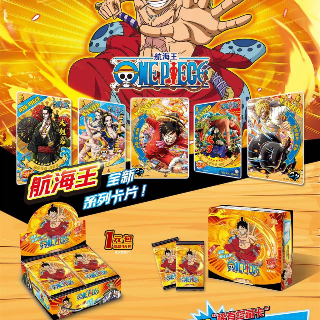 Hộp thẻ nhân phẩm One Piece fullbox các ver hàng có sẵn