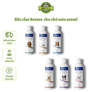 Sữa tắm/ dầu tắm sentee 500ml dành cho chó mèo